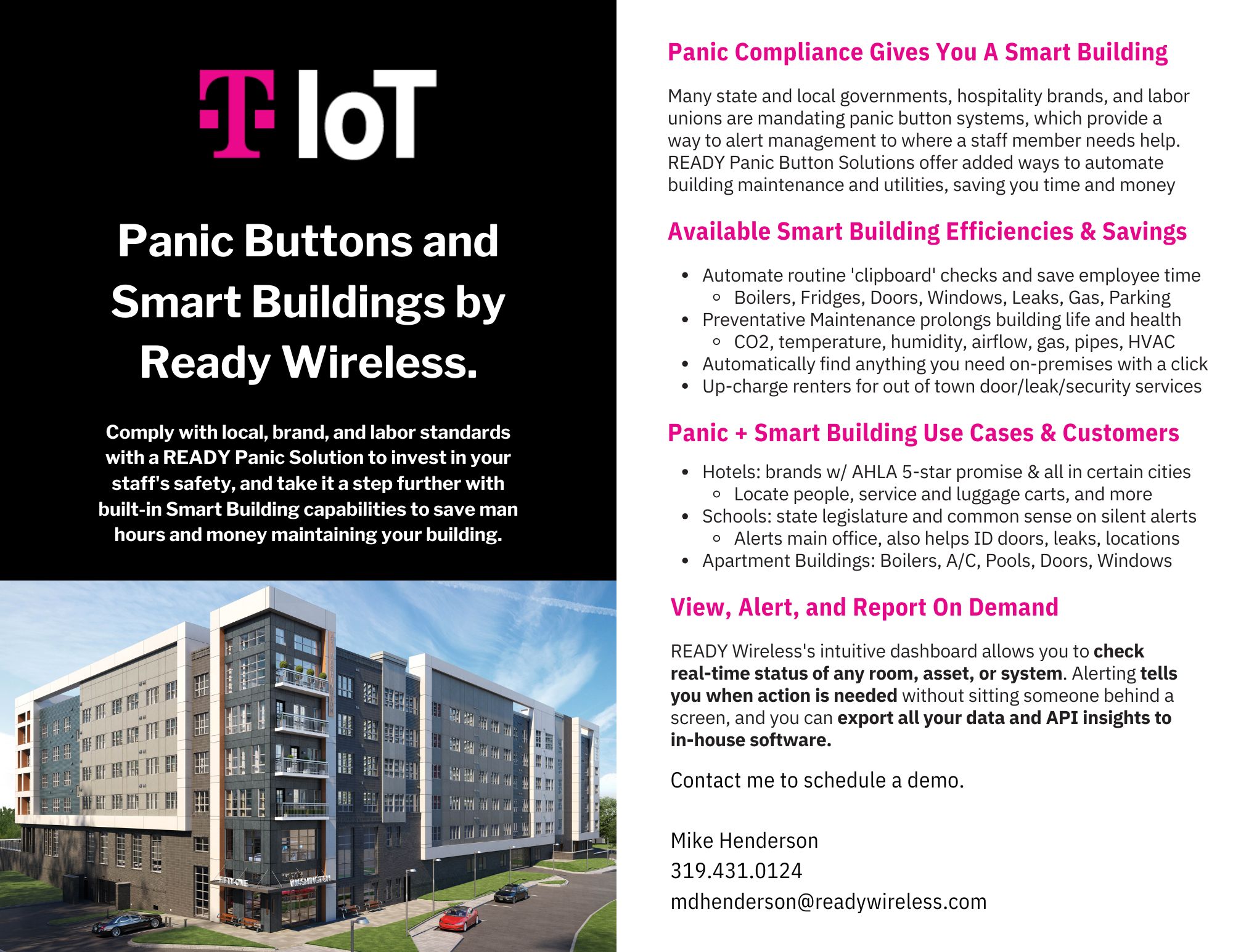 Smart Panic + Smart Building | Ready | TIOT