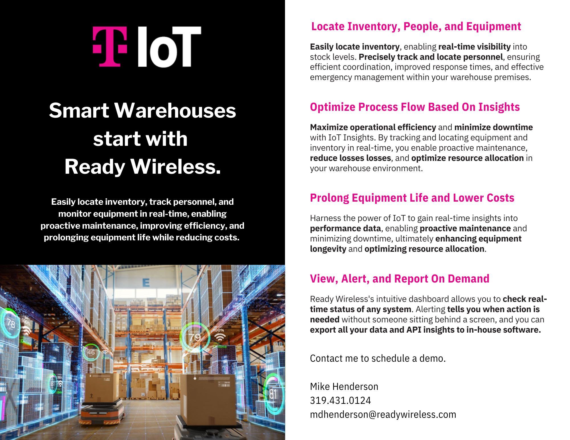 Smart Warehouses | Ready | TIOT